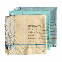 Serviette de pratique de yoga - avec ou sans impression de la série 1