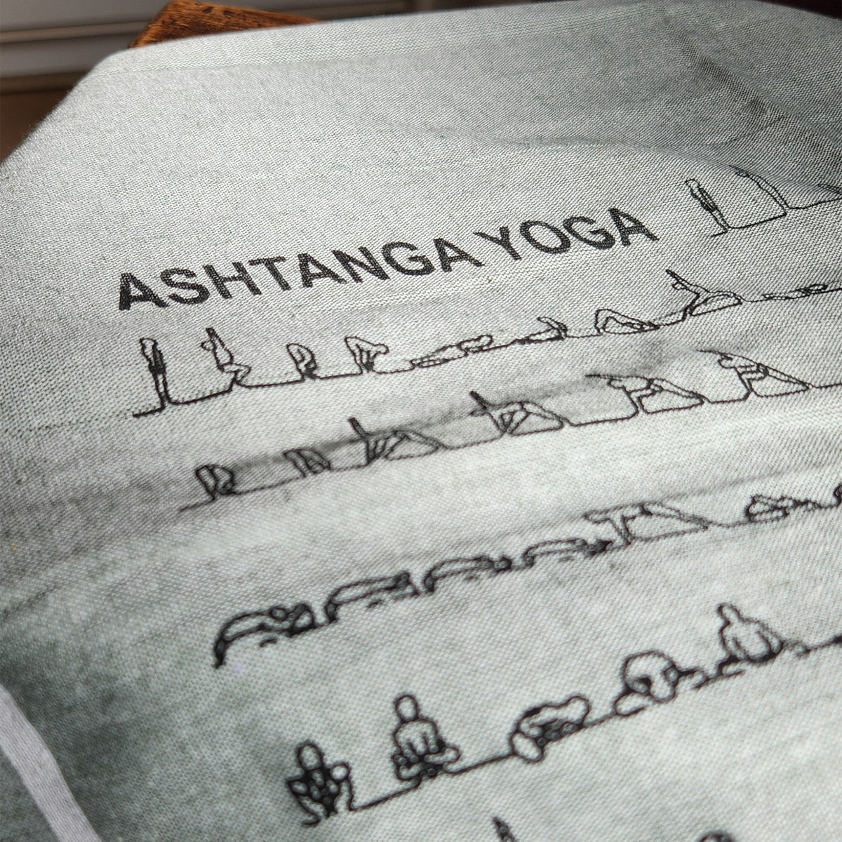 Serviette de pratique de yoga - avec ou sans impression de la série 1