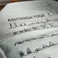 Serviette de pratique de yoga - avec ou sans impression de la série 1