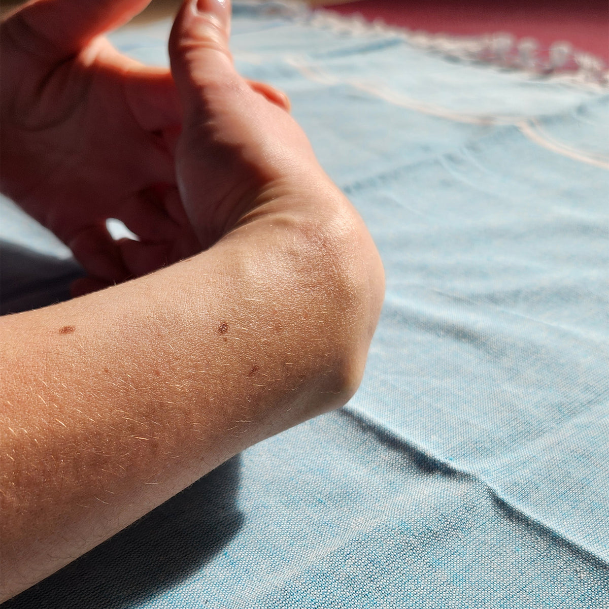 Serviette de pratique de yoga - avec ou sans impression de la série 1